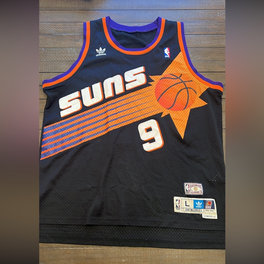 Dan majerle soul swingman hardwood classic jersey vintage early to mid 2000s L
